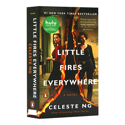 英文原版 Little Fires Everywhere 遍地小火苗 美剧封面版 无声告白作者 星星之火 英文版 进口英语原版书籍