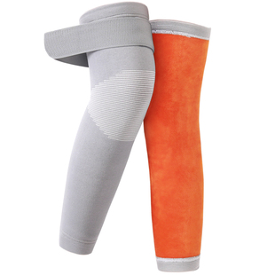 加长防下滑护膝保暖老寒腿护漆盖关节加绒加厚老年人专用冬季防寒