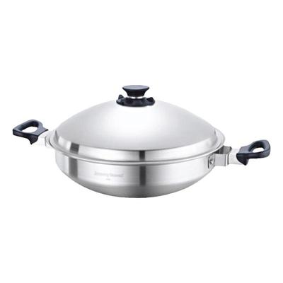 打折正品中国中式炒锅安利不锈钢