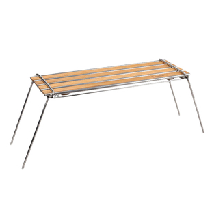 Thous Winds魔方小折叠桌户外多功能黑胡桃木SOTO310蜘蛛炉炉架桌