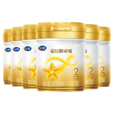 飞鹤星飞帆卓耀2段婴幼儿牛奶粉