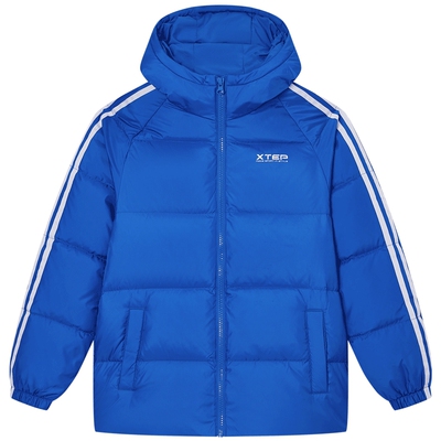 特步童装男童加厚羽绒服2026秋冬季新款儿童保暖外套大童上衣冬装