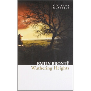 艾米莉勃朗特 呼啸山庄英文原版 Collins Classics Wuthering Heights 呼啸山庄英文版呼啸山庄电影周边呼啸山庄小说原著