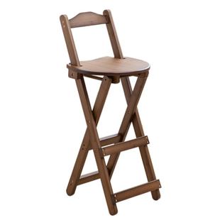 简易折叠凳高凳靠背高脚凳子小板凳便携式户外马扎实木家用折叠椅