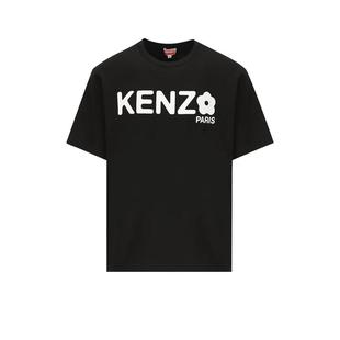 【自营】KENZO/凯卓T恤男款短袖字母花卉棉质圆领上衣夏休闲百搭