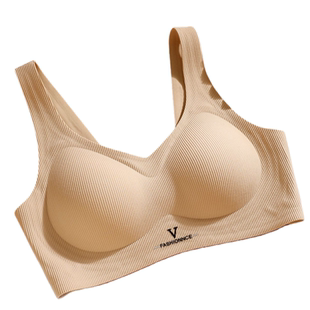 阳光身段磨毛无痕无钢圈文胸女聚拢全罩杯固定杯薄款舒适少女内衣