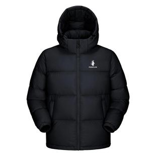 【直播专属】企鹅羽绒服女2025秋冬新款连帽可拆卸立领面包服外套