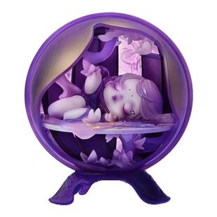 POPMART泡泡玛特SKULLPANDA邸语观中景SP明盒手办公仔潮玩摆件娃