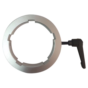 气胀轴配件亚克力夹料盘紧固卡箍塑料制袋机导料挡圈管芯77MM挡板