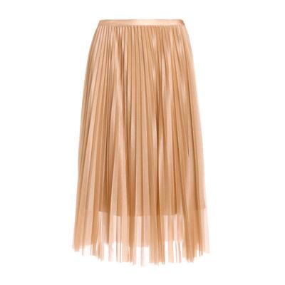 乔万尼半身裙新款秋季a字网纱百褶气质高级感半裙好看流行EF3D892