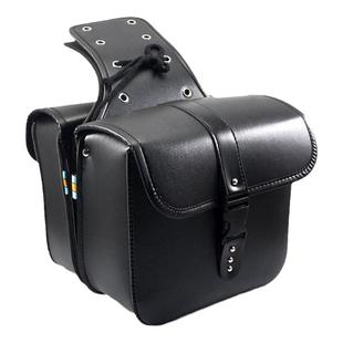 电动车摩托车改装复古金吉拉通用型边包边箱马鞍包侧边包防水挂包