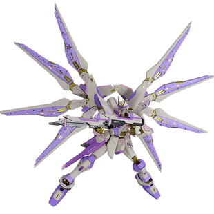 印花MG星黛紫强袭自由敢达高达万代千手拼装模型女礼物男机甲手办