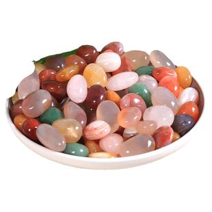 雨花石原石天然鱼缸造景石装饰底砂水培植物玛瑙园林龟缸石头水草