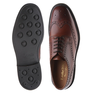 LOAKE 1880 Chester_F 英国名鞋 男士手工固特异布洛克皮鞋 2色