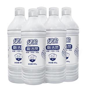 绿伞厕洁灵马桶清洁剂800g*5瓶