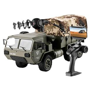 飞宇FY004军卡升级改装件篷布摄像头金属前中后桥