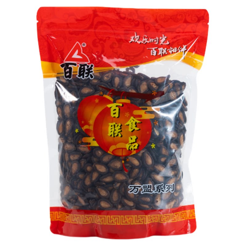 百联瓜子福建特产甘草五香黑瓜子