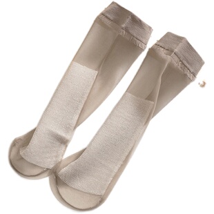 12双sk正品水晶丝短袜棉底防滑吸汗0D超薄短筒肉色袜子耐穿包蕊丝