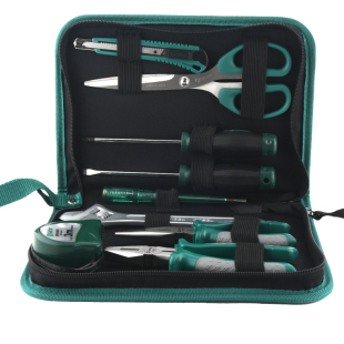 世达工具套装家用工具箱五金家庭维修组合全套多功能电动安装套件