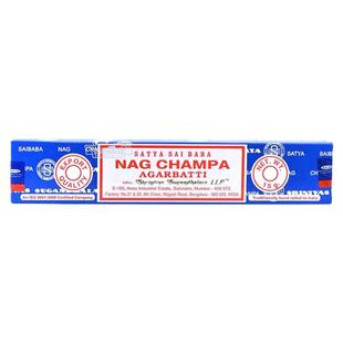 Nag champa赛巴巴印度线香SATYA天然竹签香室内冥想放松明星同款