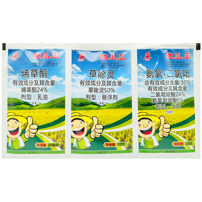 油瓜瓜油菜田苗后专用除草剂烯草酮氨氯二氯吡草除灵禾阔双除农药