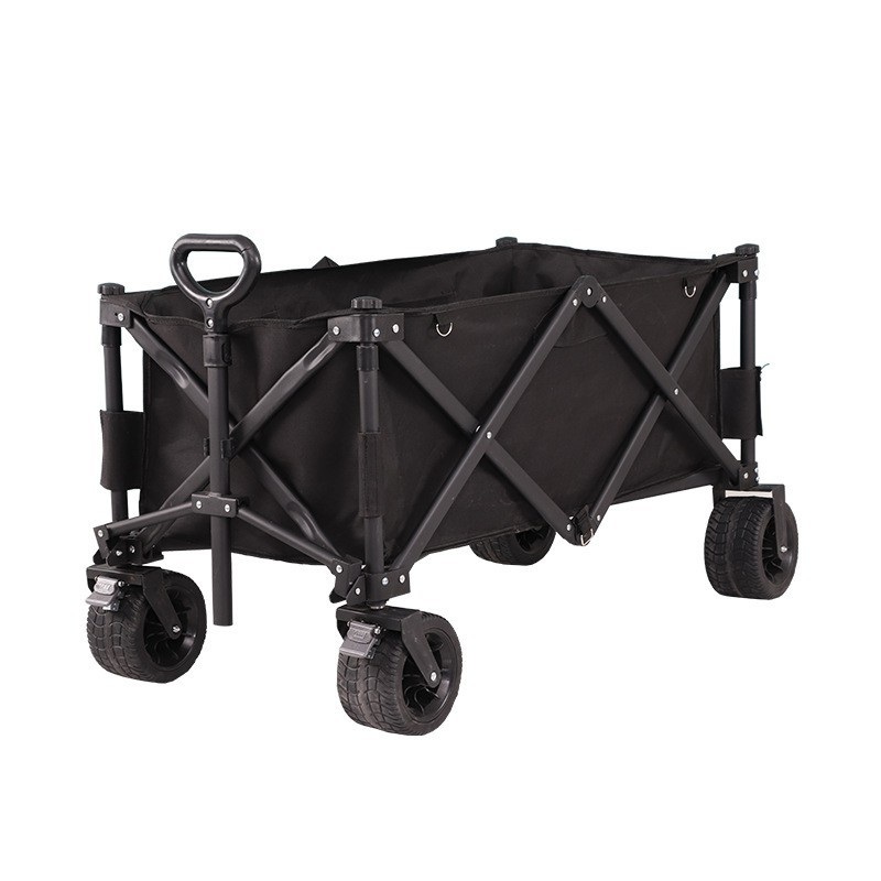 严选摆摊可折叠小推车露营车露营车营地拉车拖车车户外营地小野餐