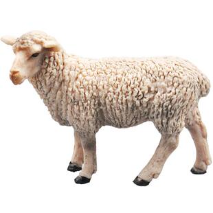 儿童认知牧场农场动物模型玩具家禽仿真动物牛马羊猪驴狗猫鸭鹅鸡