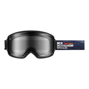 日本进口DICE滑雪镜球面开窗超高清调光变色2倍防雾26新款BK0559