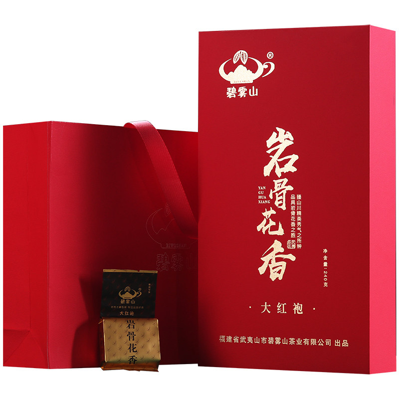 新品礼盒装特级清香型240g大红袍