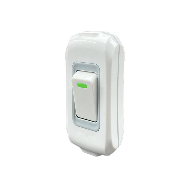 双头压线板单控开关220V
