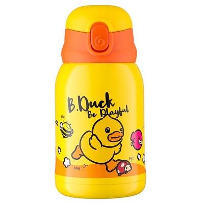 face小黄鸭儿童保温杯不锈钢水壶