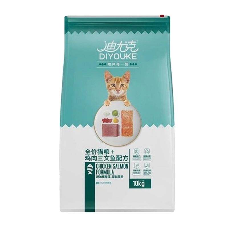 迪尤克猫粮全阶段鸡肉三文鱼10kg