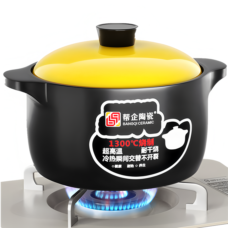 砂锅煲汤用砂锅耐高温砂锅煲家用陶瓷干烧燃煤气灶煲仔饭商用
