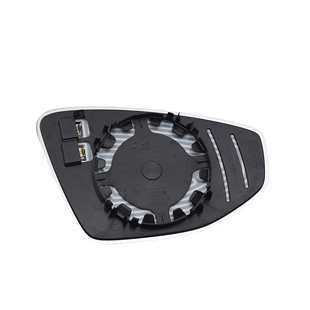 适配奥迪后视镜镜片A4LA5A6LA7A8L倒车镜反光镜加热原车白镜玻璃