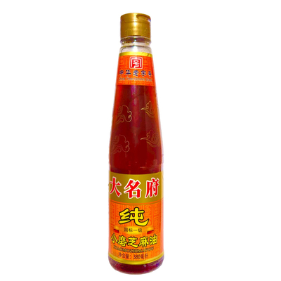大名府小磨香油芝麻油纯正0添加