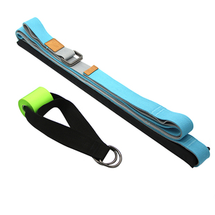 舞蹈下腰训练器挂门弯腰瑜伽一字马拉伸带劈叉压腿拉筋下腰伸展带