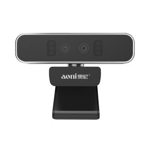 奥尼S500JW双目活体摄像头200万无畸变生物人脸识别红外摄影头
