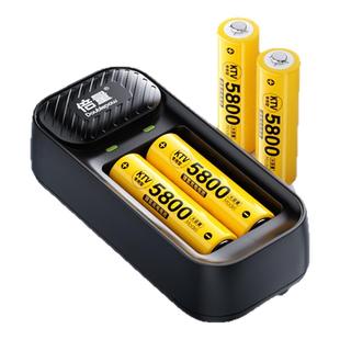 倍量可充电电池5号大容量五七号适用拍立得体重秤电子秤闹钟体温计相机闪光灯器7号电池1.2V镍氢AA