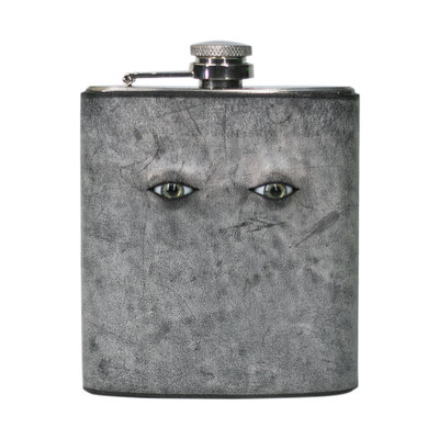 便携酒壶不锈钢真皮威士忌