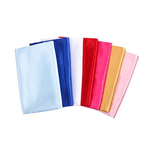 绸缎布料清仓处理碎布头手工diy娃衣月饼礼盒内衬布包装色丁绸布