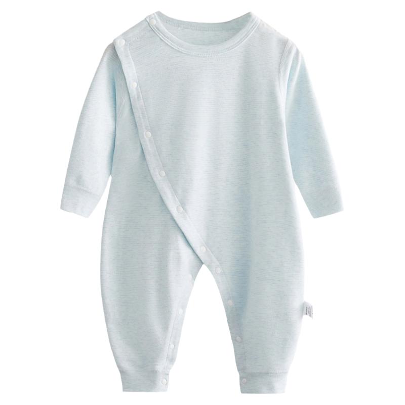 婴儿护肚连体衣宝宝睡衣贴身打底保暖内衣早秋装冬季内搭爬服哈衣
