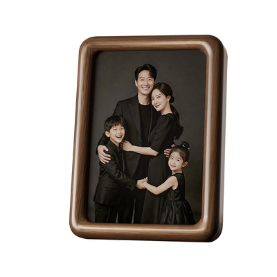 全家福实木相框定制洗照片高级感