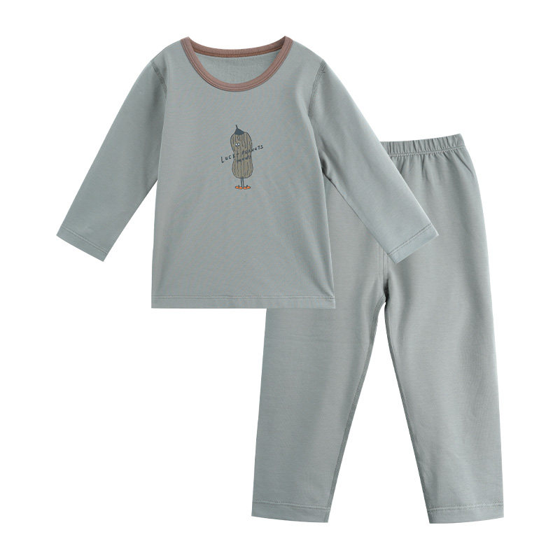 LK儿童家居服套装宝宝睡衣空调服