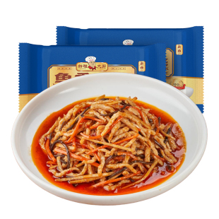 新雅鱼香肉丝5袋带酱料包餐厅预制菜方便下饭菜川菜盖饭家常菜2盒