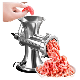 绞肉机小型手动一机三用肉馅大容量多功能灌香肠器家用香肠机神器