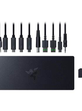 Razer雷蛇雷电5拓展坞笔记本台式电脑Mac iPad多功能幻彩连接器