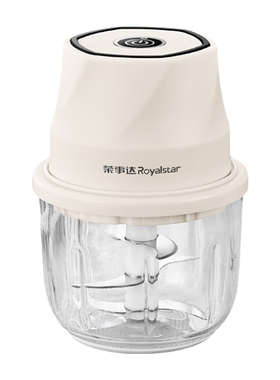 荣事达电动蒜泥神器绞肉机捣蒜料理机小型家用绞蒜搅碎器蒜末辅食