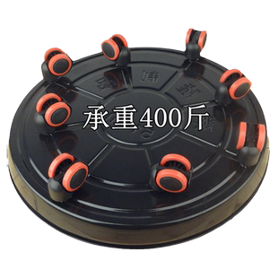 底座带滚轮的移动花盆铁托盘滑行轮子煤气罐载重花瓶放水桶特大号