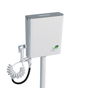 莫纳柯厕所冲水箱家用卫生间蹲便器蹲坑抽水马桶节能挂墙式旱便池