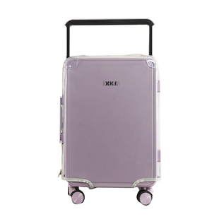 适于新霞客中置宽拉杆行李箱保护套免拆拉杆箱旅行箱防尘罩2426寸